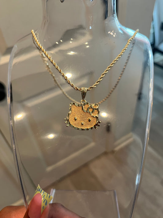 hello kitty necklace ♡