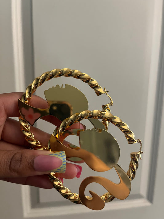 Barbie hoops ♡