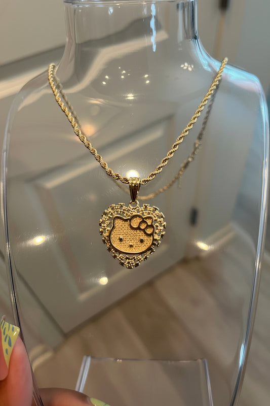 heart hk necklace ♡