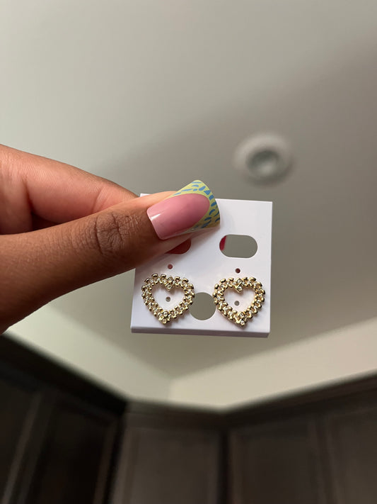 Heart earrings ♡