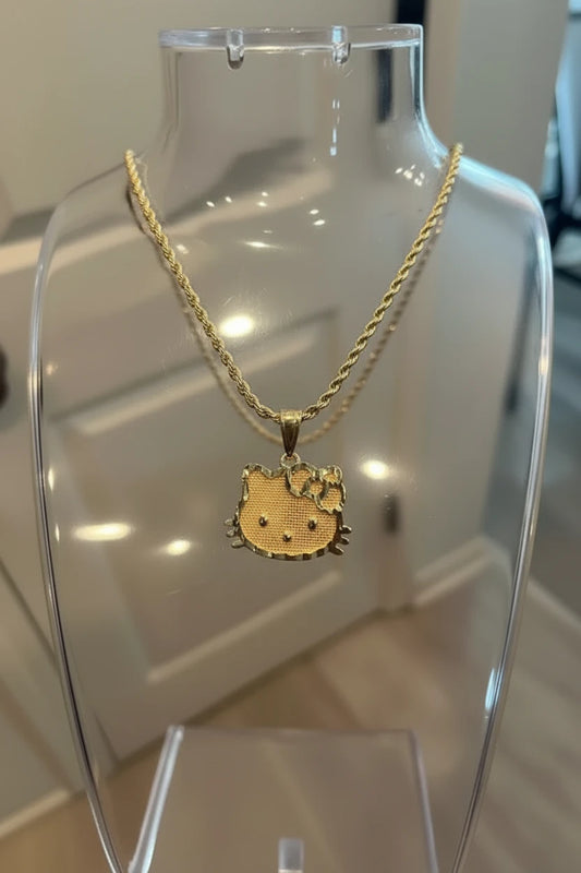 hello kitty necklace ♡